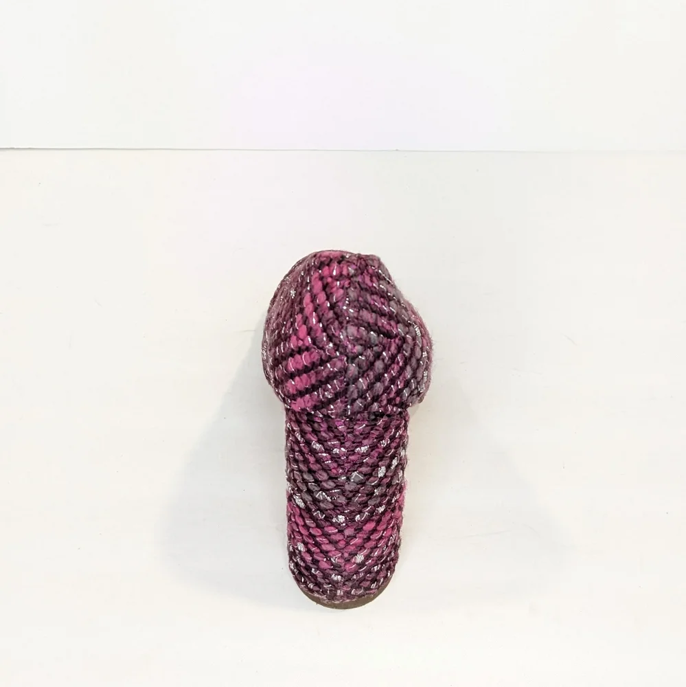 Louise et Cie tweed wool blend heels